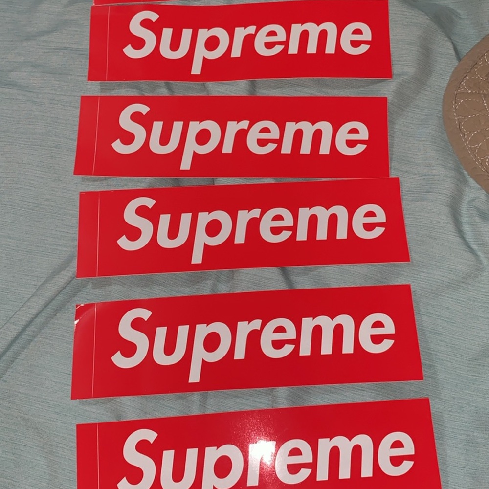 Supreme stickers